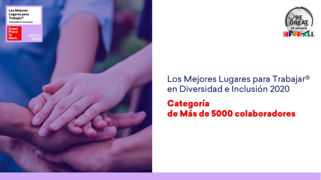 Ranking Diversidad e Inclusión 2020 - GPTWⓇ MÉXICO