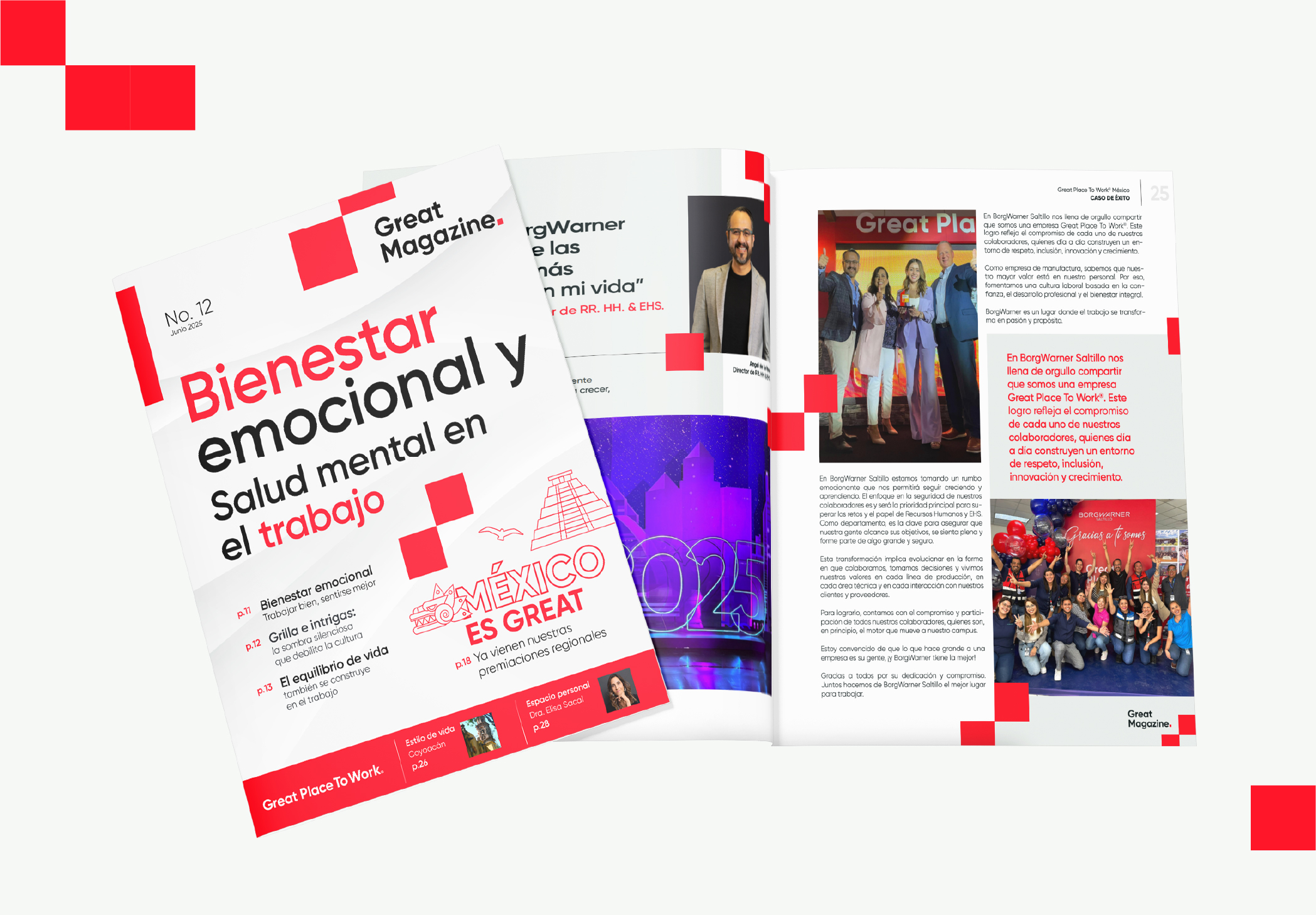 Great Magazine 12: Bienestar y salud en el trabajo
