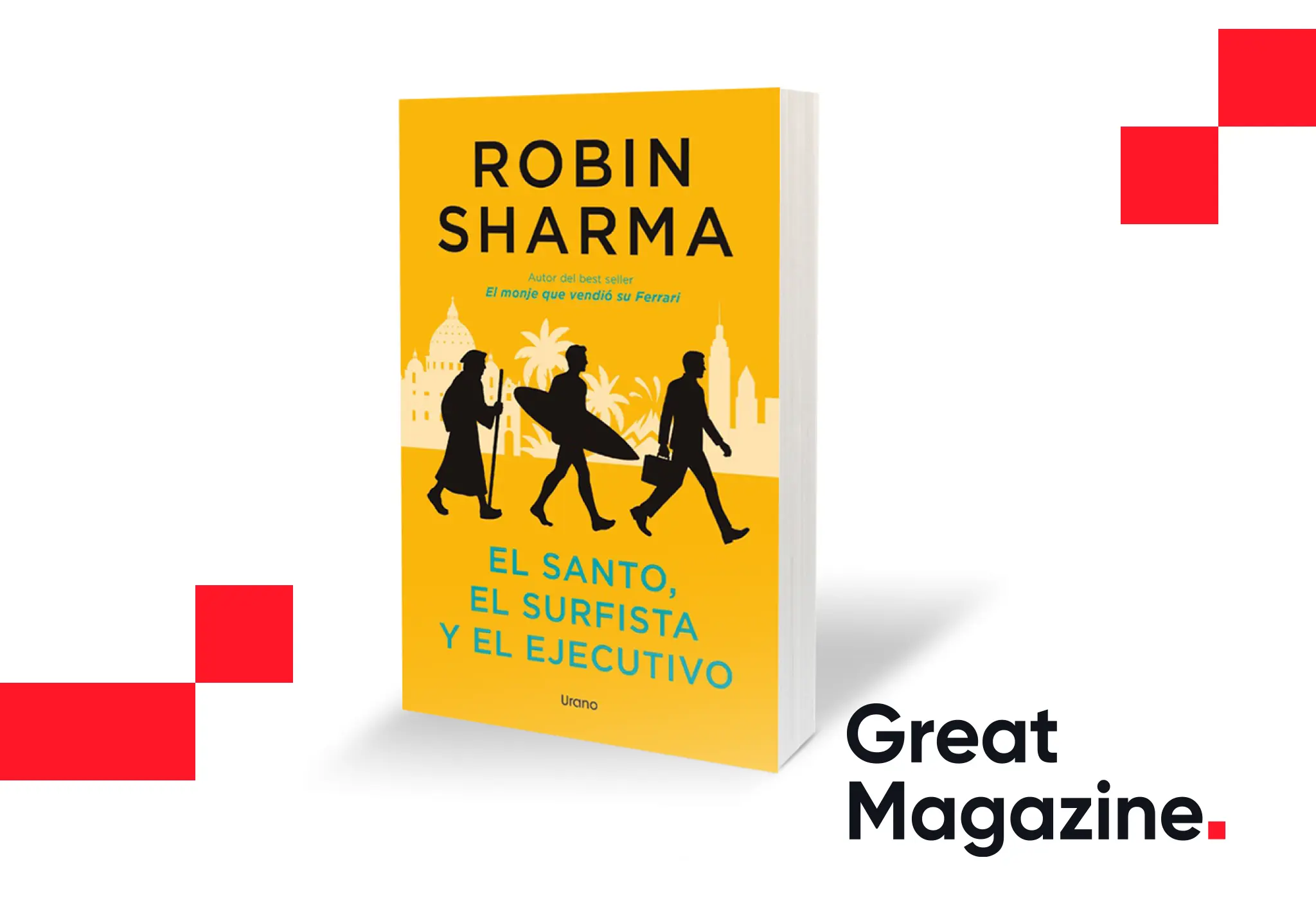El santo, el surfista y la CEO